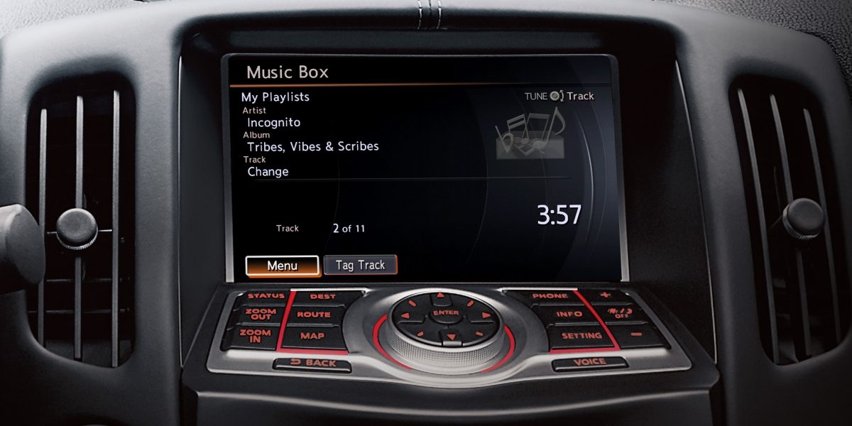 Nissan 370Z Coupe car Music box